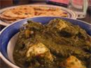 Fish palak