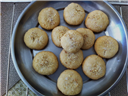 Eggless Almond Cookies