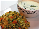 Vaghareli Khichdi (Spicy Khichdi with vegetables)