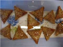 sweet Arabian samosas