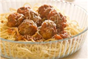 Pasta With Mince Balls