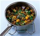 Mushroom Potato Masala