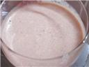 Chikoo milk shake