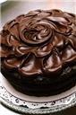 Dark chocolate cake